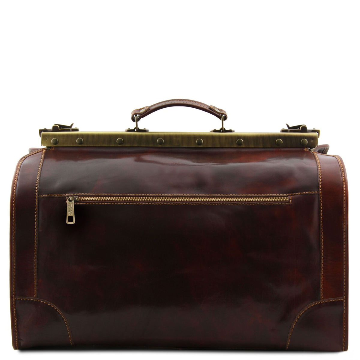 Madrid - large leather travel trunk