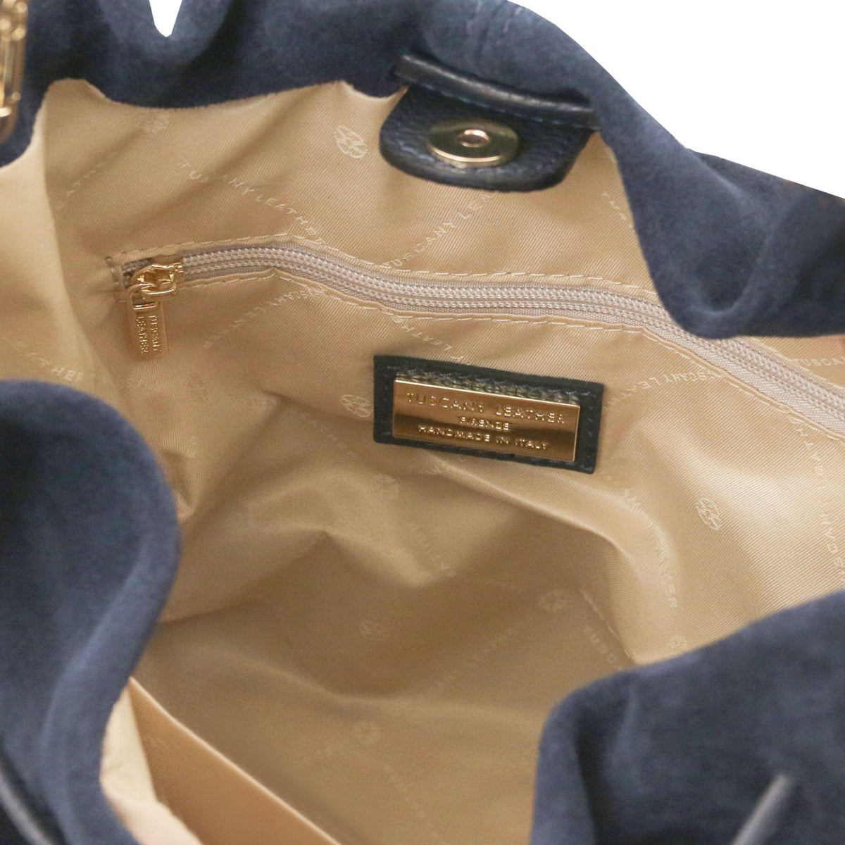 Allure - torebka typu shopper z miękkiego zamszu