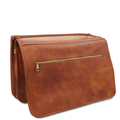Ancona - leather briefcase