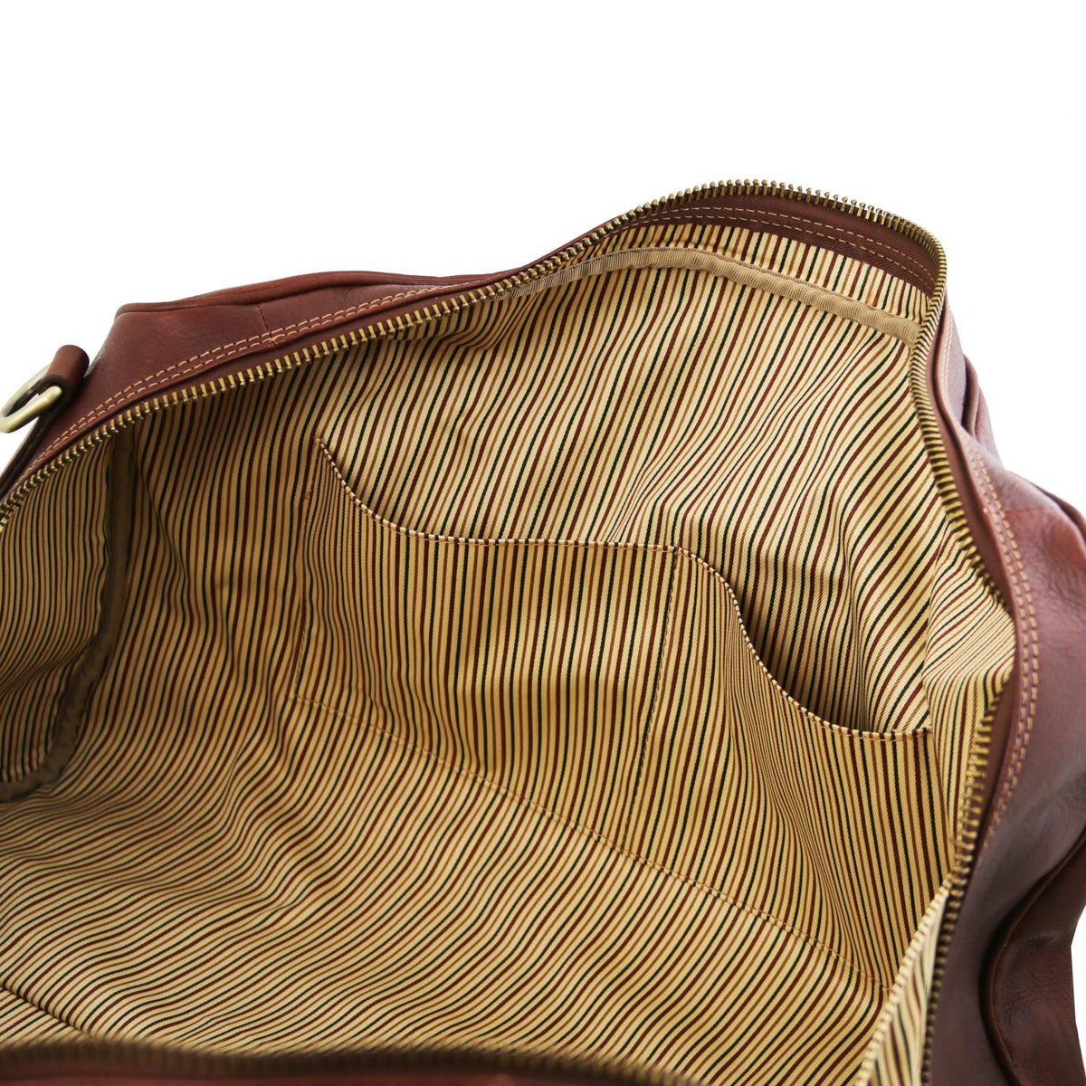 Lisbona - leather travel bag - small