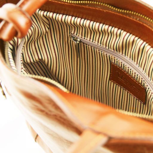 Patty - skórzana torebka na ramię / plecak