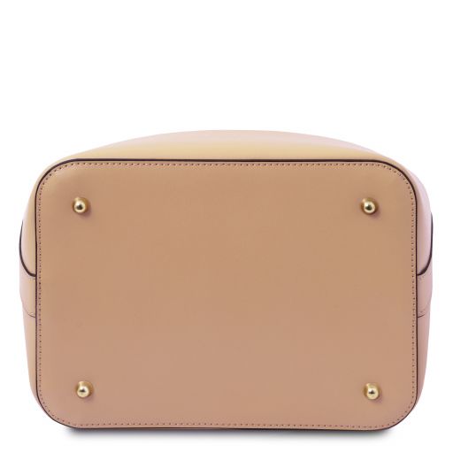 Vittoria - skórzana torebka typu worek