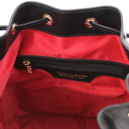 Vittoria - skórzana torebka typu worek