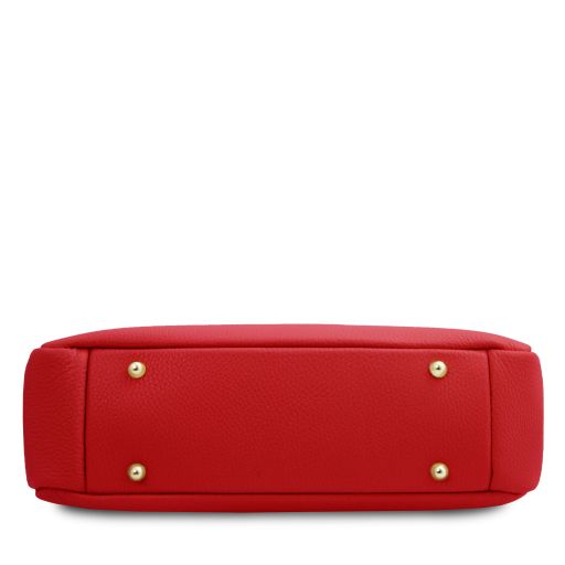 Elettra - torebka na ramię z miękkiej skóry