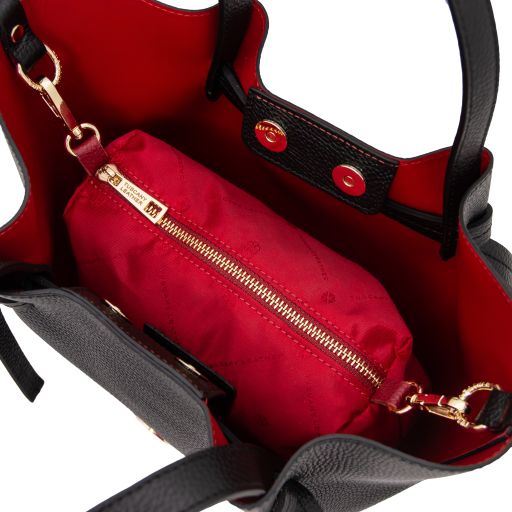 Legame - skórzana torebka - mała