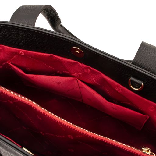 Callie - torebka na ramię z miękkiej skóry