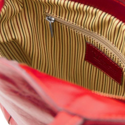 Patty - skórzana torebka na ramię / plecak