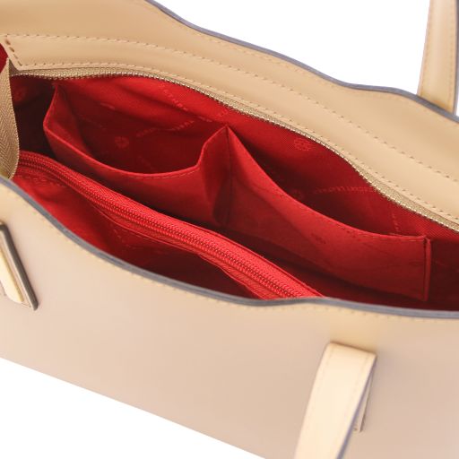 Olimpia - skórzana torebka - mała