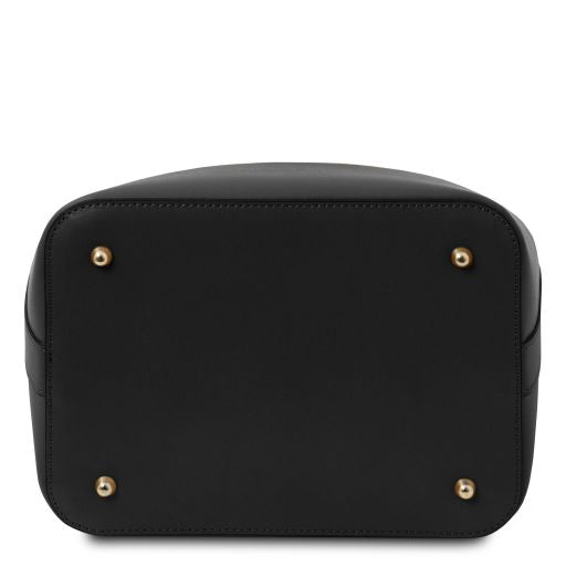 Vittoria - skórzana torebka typu worek