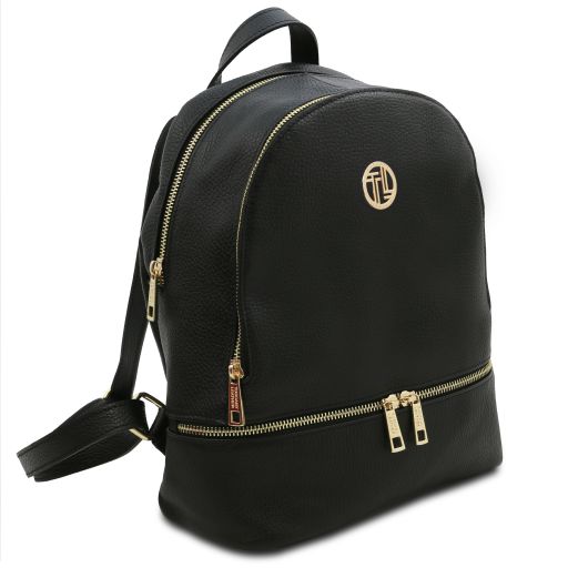 TL Bag - plecak z miękkiej skóry