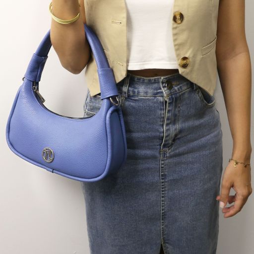 Michelle - skórzana torebka - mała