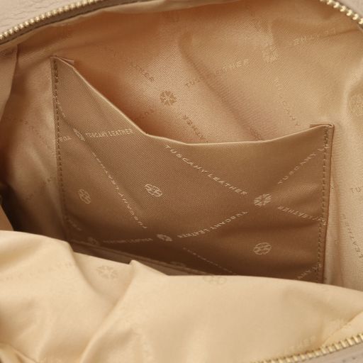 TL Bag - plecak z miękkiej skóry