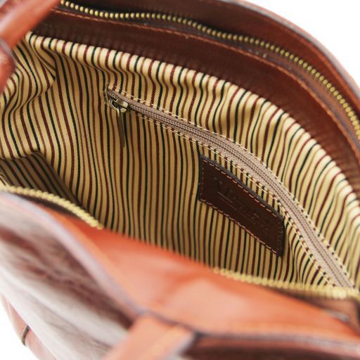 Patty - skórzana torebka na ramię / plecak