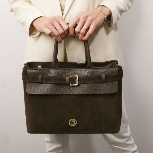 Tenace - zamszowa torebka