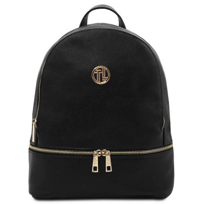 TL Bag - plecak z miękkiej skóry