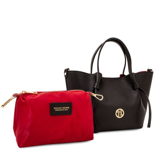 Legame - skórzana torebka - mała