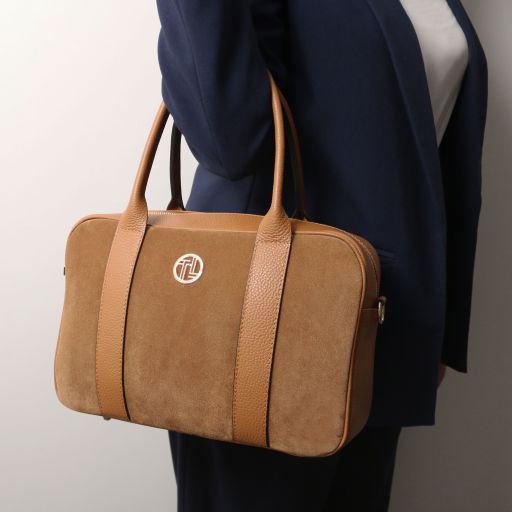 Stephany - zamszowa torebka