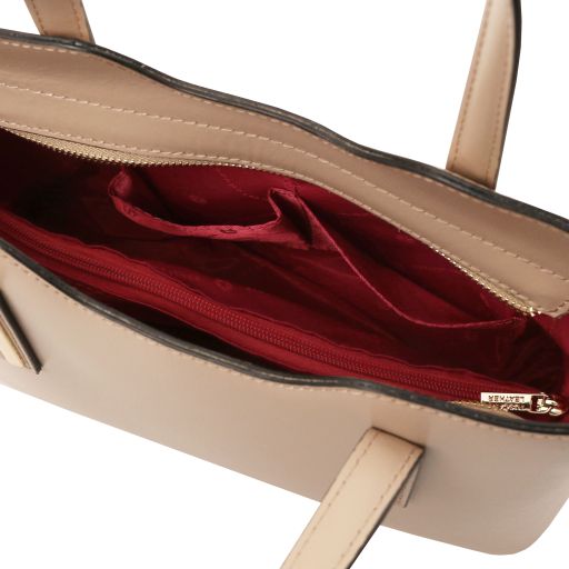 Olimpia - skórzana torebka - mała