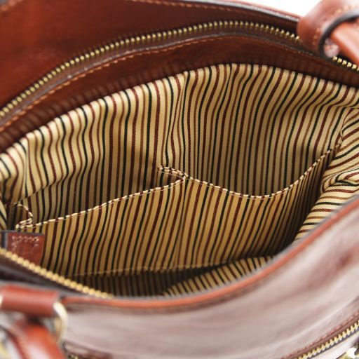 Patty - skórzana torebka na ramię / plecak